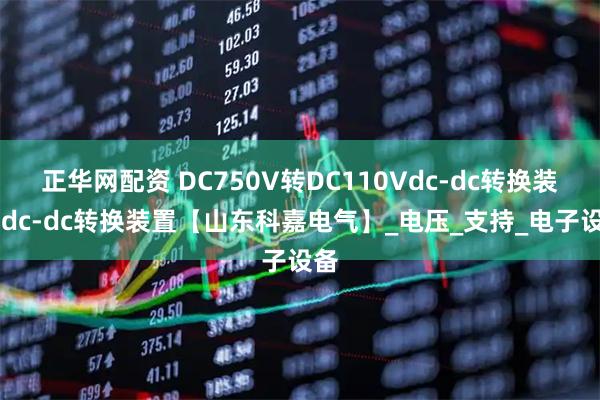 正华网配资 DC750V转DC110Vdc-dc转换装置 dc-dc转换装置【山东科嘉电气】_电压_支持_电子设备
