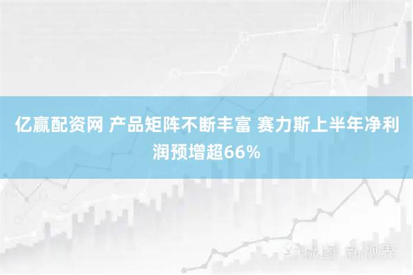 亿赢配资网 产品矩阵不断丰富 赛力斯上半年净利润预增超66%